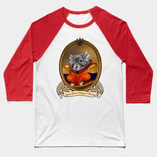 Renaissance Pet - Captain General Rodrigo de Chinchilla (A Chinchilla) Baseball T-Shirt